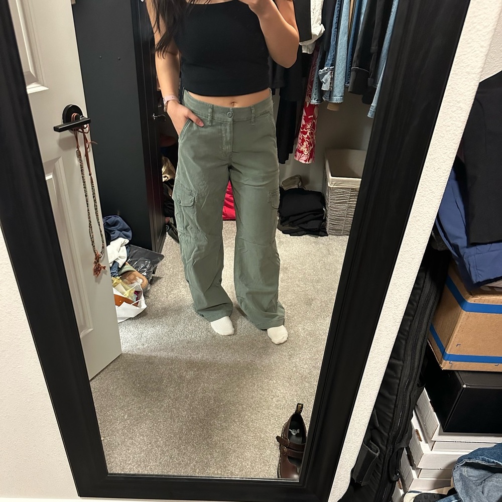 AE dreamy drape baggy wide leg pants